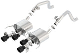 Borla 14-18 C7 Corvette Stingray Axle-Back ATAK Exhaust 2.75in To Muffler Dual 2.75in Out 4.25in Tip Borla Axle Back  AXOPROS
