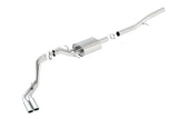 Borla 14 Silv/Sierra 1500 EC Std/CC Short 143.5in WB ATAK Dual Rolled Side Exit Cat-Back Exhaust Borla Catback  AXOPROS