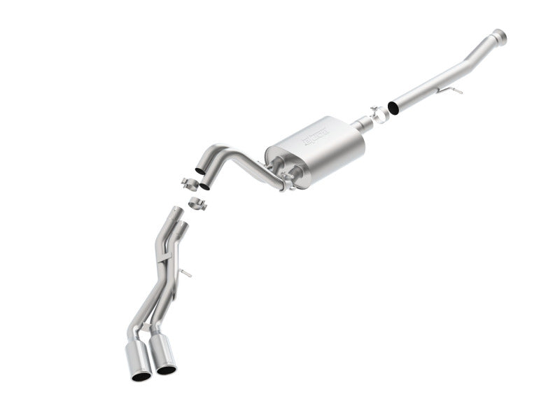 Borla 15-16 Cadillac Escalade ESV/Yukon Denali XL 6.2L V8 AT Split Side Ext SS S-Type CB Exhaust Borla Catback  AXOPROS