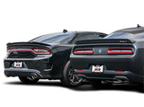 Borla 15-16 Dodge Challenger Hellcat 6.2L V8 ATAK w/ Valve Simulator CB Exhaust Factory Valance Borla Catback  AXOPROS
