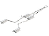 Borla 15-16 Dodge Charger 3.6L V6 S-Type Cat Back Exhaust (Uses Factory Valence) Borla Catback  AXOPROS
