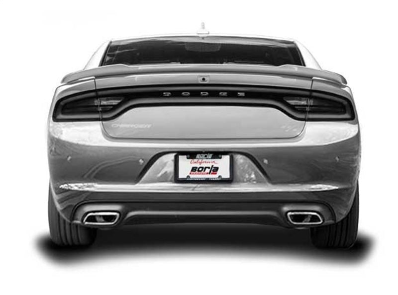 Borla 15-16 Dodge Charger R/T 5.7L No Tip Use Factory Valence Single Split Rear Exit ATAK Exhaust Borla Catback  AXOPROS