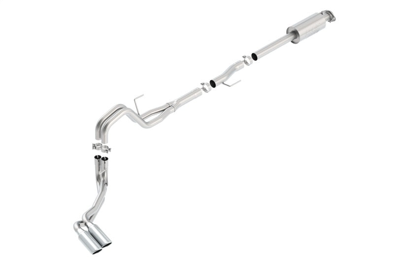 Borla 15-16 Ford F-150 3.5L EcoBoost Ext. Cab Std. Bed Catback Exhaust ATAK Truck Side Exit Borla Catback  AXOPROS