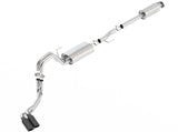 Borla 15-17 F-150 2.7L/ 3.5L EcoBoost/ 5.0L V8 4in. Tip Side Exit S-type Exhaust Black Chrome Borla Catback  AXOPROS
