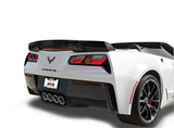 Borla 15 Chevy Corvette C7 ZO6 6.2L w/o AFM w/ NPP ATAK Quad RD RL AC Tips Center Rear Exit Exh Borla Catback  AXOPROS