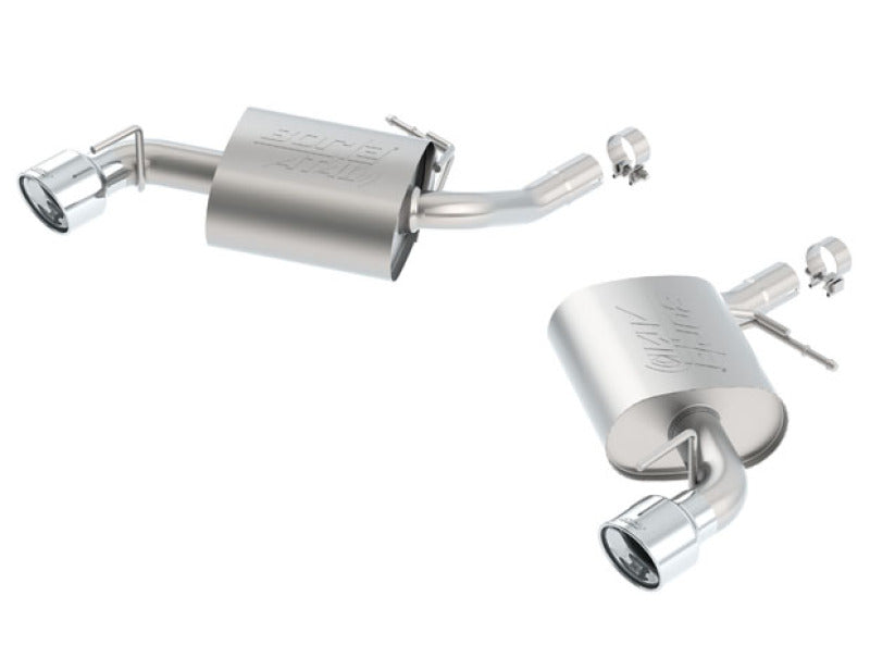 Borla 16-17 Chevy Camaro 3.6L V6 Single Split Rear Exit ATAK Axle-Back Exhaust Borla Axle Back  AXOPROS