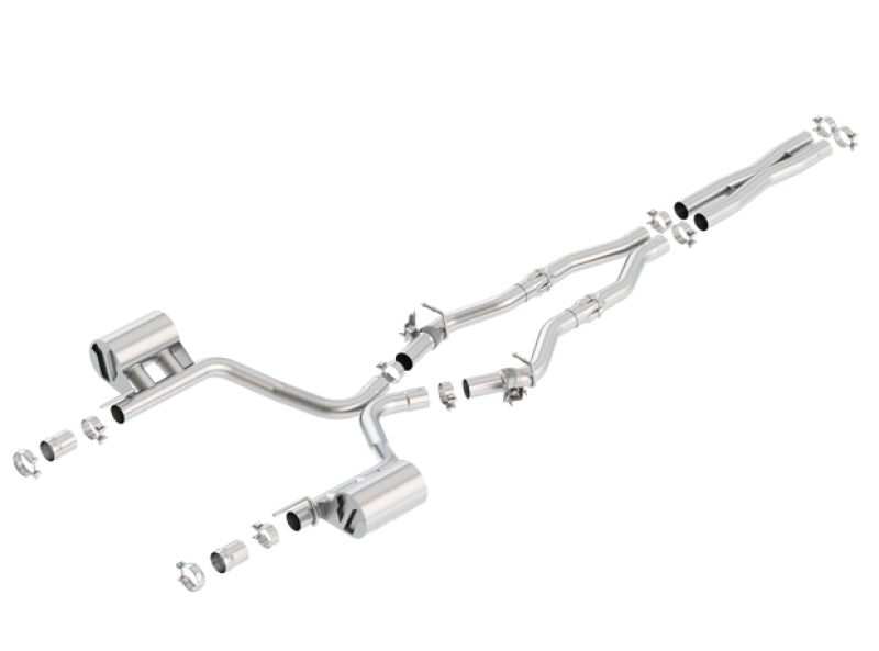 Borla 16-17 Dodge Challenger R/T 5.7L MT/AT ATAK Catback Exhaust (w/MDS Valves ONLY) Borla Catback  AXOPROS