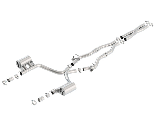Borla 16-17 Dodge Challenger R/T 5.7L MT/AT ATAK Catback Exhaust (w/MDS Valves ONLY) Borla Catback  AXOPROS