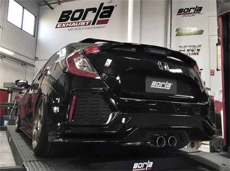 Borla 16-17 Honda Civic Sport 1.5L AT/MT Hatchback S-Type Catback Exhaust Borla Catback  AXOPROS
