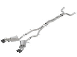 Borla 16-18 Cadillac CTS-V 6.2L V8 2.75in Diameter S Type Catback Exhaust w/ Valves Black Chrome Tip Borla Catback  AXOPROS