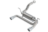 Borla 18-19 Jeep Wrangler JL/JLU 2.0L 4Cyl 2DR/4DR Axle Back Exhaust ATAK w/ 3.5in Tips Borla Axle Back  AXOPROS