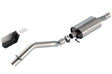 Borla 18-21 Jeep Wrangler JL 2.0L 2DR Climber 2.75in Turn Down Tip S-Type Cat-Back Exhaust Borla Catback  AXOPROS