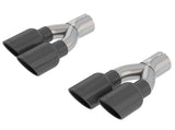 Borla 18+ Jeep Grand Cherokee TrackHawk 6.2L V8 Black Chrome 3in Tip Kit (For PN 140755 and 140756) Borla Tips  AXOPROS