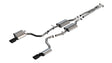 Borla 19-23 Dodge Charger GT 3.6L V6 RWD ATAK Catback Exhaust - Black Chrome Tips Borla Catback  AXOPROS