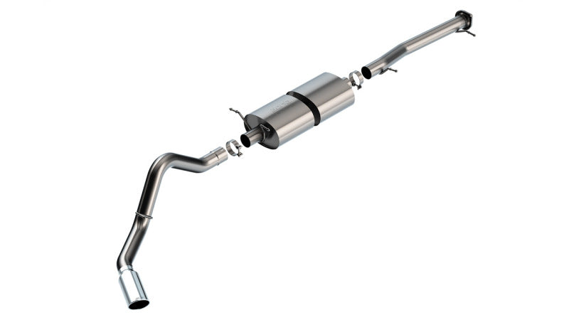 Borla 20-22 Chevrolet/GMC Silverado/Sierra 6.6L T-304 SS Cat-Back S-Type Exhaust - Brushed Borla Catback  AXOPROS