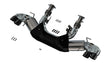 Borla 20-23 Chevy Corvette 6.2L V8 AT w/o NPP 3in ATAK Catback Exhaust - Black Chrome Tips Borla Catback  AXOPROS