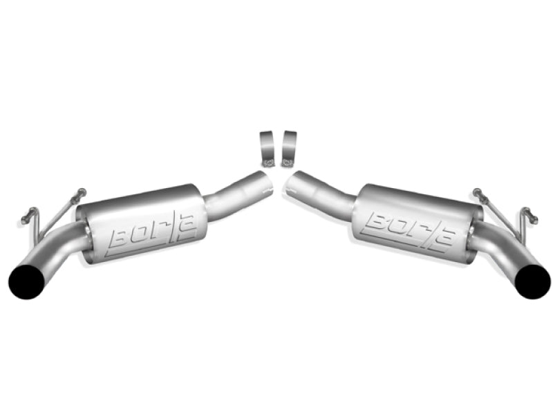 Borla 2010 Camaro 6.2L ATAK Exhaust System w/o Tips works With Factory Ground Effects Package (rear Borla Catback  AXOPROS