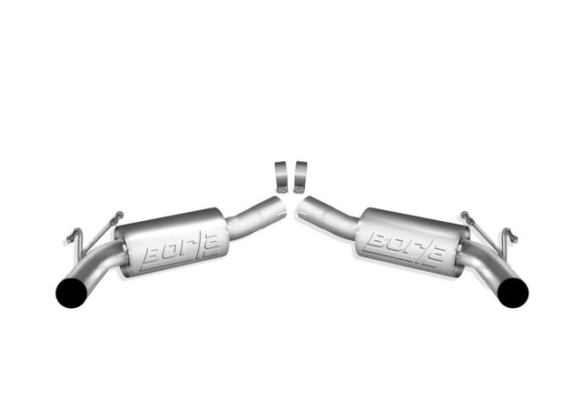 Borla 2010 Camaro 6.2L ATAK Exhaust System w/o Tips works With Factory Ground Effects Package (rear Borla Catback  AXOPROS