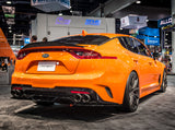Borla 2018 Kia Stinger 2.0L/3.3L AT RWD/AWD 2.25in Carbon Fiber Tip Kit Borla Tips  AXOPROS