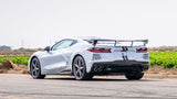 Borla 2020 Chevrolet Corvette C8 6.2L ATAK 3in Exhaust System Dual Round A/C Tips 4inx 4.75in Borla Catback  AXOPROS