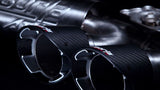 Borla 2020 Chevrolet Corvette C8 6.2L ATAK 3in Exhaust System Dual Round Angle Cut Carbon Fiber Tips Borla Catback  AXOPROS