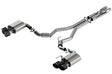 Borla 2020 Ford GT500 5.2L AT 3in ATAK CatBack Exhaust w/ Carbon Fiber Tips Borla Catback  AXOPROS