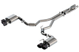 Borla 2020 Ford GT500 5.2L AT 3in ATAK CatBack Exhaust w/ Carbon Fiber Tips Borla Catback  AXOPROS