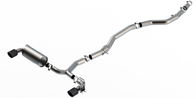 Borla 2020 Toyota Supra GR 3.0L I6 3in ATAK Catback Exhaust - Carbon Fiber Tips Borla Catback  AXOPROS