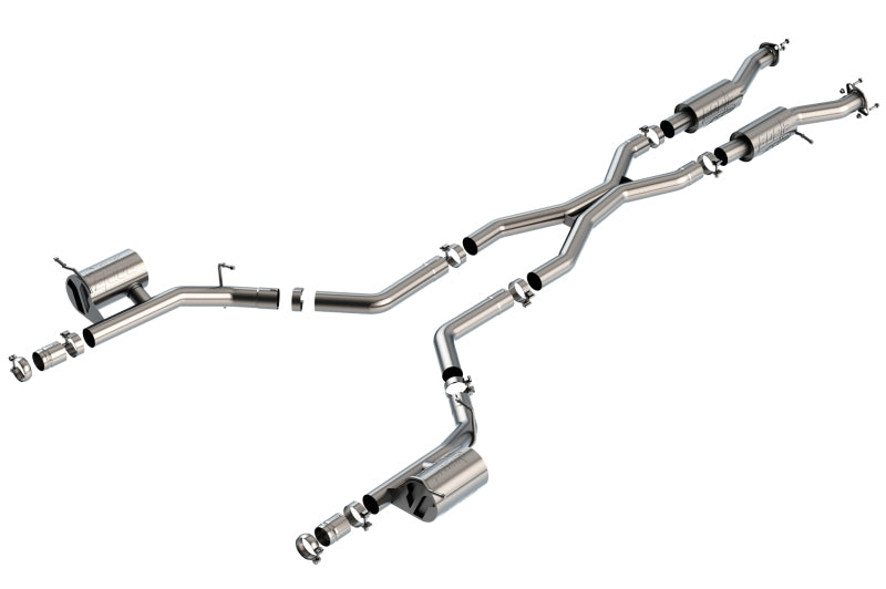 Borla 2021+ Dodge Durango SRT Hellcat 6.2L V8 AWD ATAK Cat-Back Exhaust System - Factory Tips Borla Catback  AXOPROS