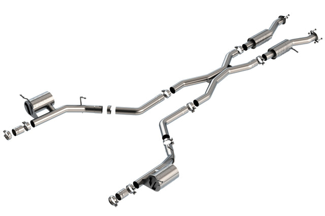 Borla 2021+ Dodge Durango SRT Hellcat 6.2L V8 AWD ATAK Cat-Back Exhaust System - Factory Tips Borla Catback  AXOPROS