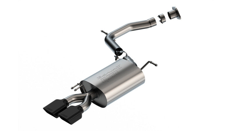 Borla 2023 Hyundai Palisade/20-22 Kia Telluride 3.8L V6 S-Type Axle-Back Exhaust w/ Black Chrome Tip Borla Axle Back  AXOPROS