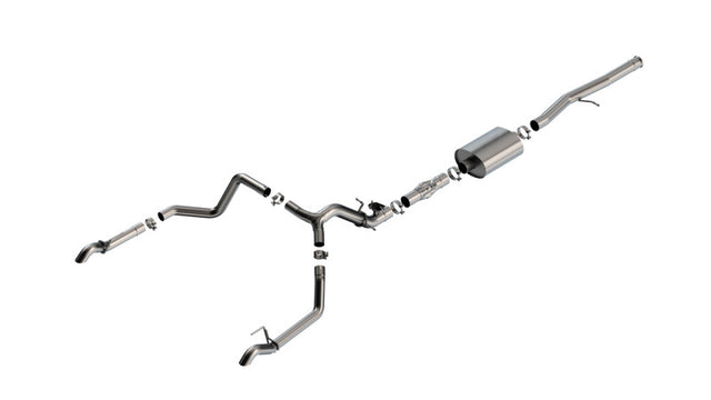 Borla 2024 Chevrolet/GMC 1500 ZR2 & AT4X 6.2L V8 4WD 4DR ATAK Catback Exhaust w/ Turndown Tips Borla Catback  AXOPROS