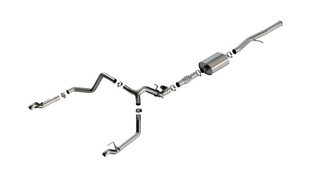 Borla 2024 Chevy Silverado 1500 6.2L V8 ATAK Catback Exhaust (Use Fact Fascia Tips) Borla Catback  AXOPROS