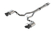 Borla 2024 Ford Mustang Dark Horse 5.0L V8 w/Active Exhaust ATAK Cat-Back Exhaust System - BC Tips Borla Catback  AXOPROS