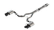 Borla 2024 Ford Mustang GT 5.0L V8 w/ Active Exhaust ATAK Cat-Back Exhaust System - Carbon Fiber Borla Catback  AXOPROS