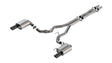 Borla 2024 Ford Mustang GT 5.0L V8 w/o Active Exhaust ATAK Cat-Back Exhaust System - Black Chrome Borla Catback  AXOPROS