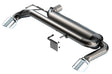 Borla 21-22 Ford Bronco 2.3L 4WD Touring Axle Back Exhaust w/ Bright Chrome Tips Borla Axle Back  AXOPROS