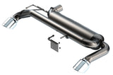 Borla 21-22 Ford Bronco 2.3L 4WD Touring Axle Back Exhaust w/ Bright Chrome Tips Borla Axle Back  AXOPROS