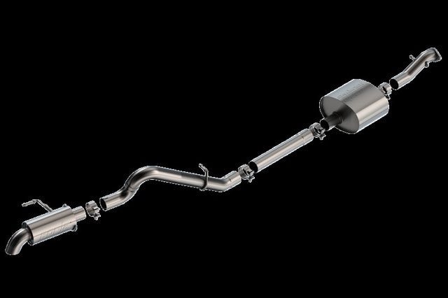 Borla 21-22 Ford Bronco 2.7L 2DR/4DR T-304 Stainless Steel Cat-Back Touring Exhaust - Brushed Borla Catback  AXOPROS