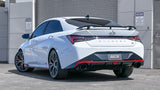 Borla 22-23 Hyundai Elantra N 2.0L 4 CYL. Turbo AT/MT ATAK Catback Exhaust Black Chrome Borla Catback  AXOPROS