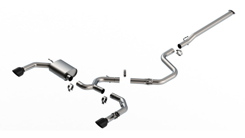 Borla 22-23 Hyundai Elantra N 2.0L 4 CYL. Turbo AT/MT ATAK Catback Exhaust Black Chrome Borla Catback  AXOPROS