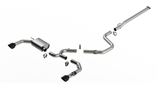 Borla 22-23 Hyundai Elantra N 2.0L 4 CYL. Turbo AT/MT ATAK Catback Exhaust Black Chrome Borla Catback  AXOPROS