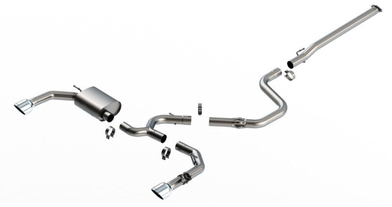 Borla 22-23 Hyundai Elantra N 2.0L 4 CYL. Turbo AT/MT ATAK Catback Exhaust Bright Chrome Borla Catback  AXOPROS