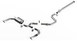 Borla 22-23 Hyundai Elantra N 2.0L 4 CYL. Turbo AT/MT ATAK Catback Exhaust Bright Chrome Borla Catback  AXOPROS