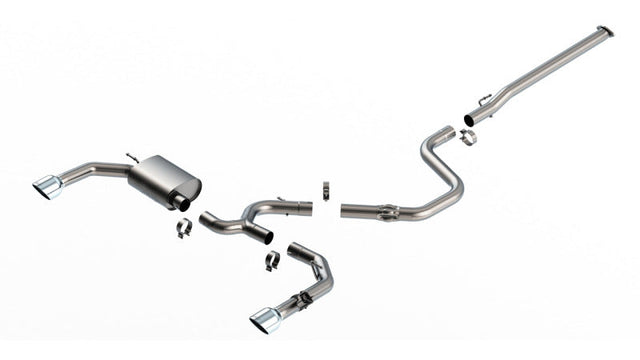 Borla 22-23 Hyundai Elantra N 2.0L 4 CYL. Turbo AT/MT ATAK Catback Exhaust Bright Chrome Borla Catback  AXOPROS