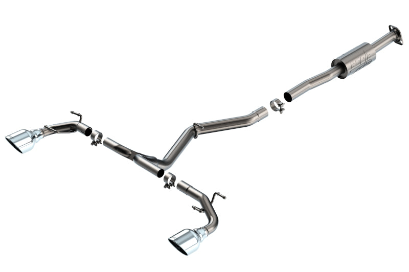 Borla 22-23 Subaru BRZ/Toyota GR86 2.4L RWD AT/MT ATAK Catback Exhaust - Polished Tips Borla Catback  AXOPROS