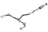 Borla 22-23 Subaru BRZ/Toyota GR86 2.4L RWD AT/MT ATAK Catback Exhaust - Polished Tips Borla Catback  AXOPROS