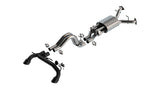 Borla 22-24 Ford Bronco Raptor V6 Turbo AT 2WD / 4WD ATAK Catback Exhaust w/ 4in Black Coated Tips Borla Catback  AXOPROS