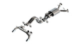 Borla 22-24 Ford Bronco Raptor V6 Turbo AT 2WD / 4WD ATAK Catback Exhaust w/ 4in Chrome Tips Borla Catback  AXOPROS