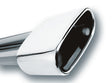 Borla 2.5in Inlet 6.69in x 3in Rectangular Rolled Angle Cut Single Inlet x 5.63in Long Exhaust Tip Borla Tips  AXOPROS